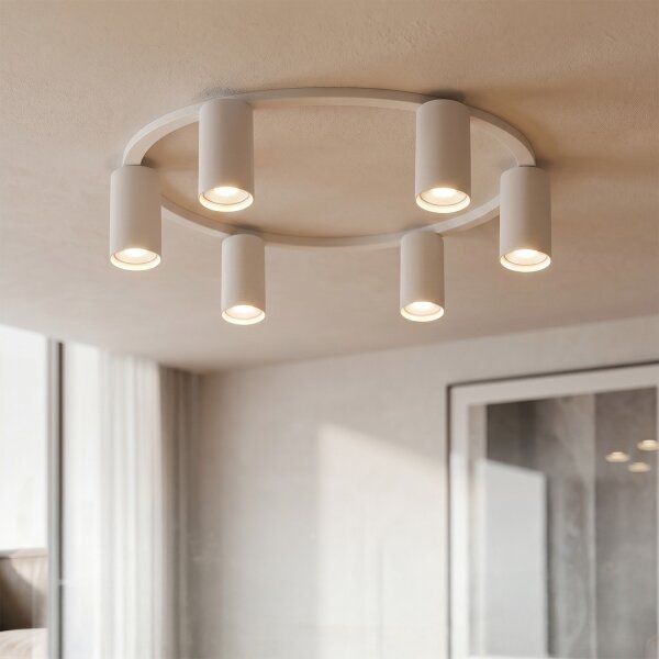 Brilagi - LED RGBW Stmievateľné stropné svietidlo SELE 6xGU10/6,5W/230V biela