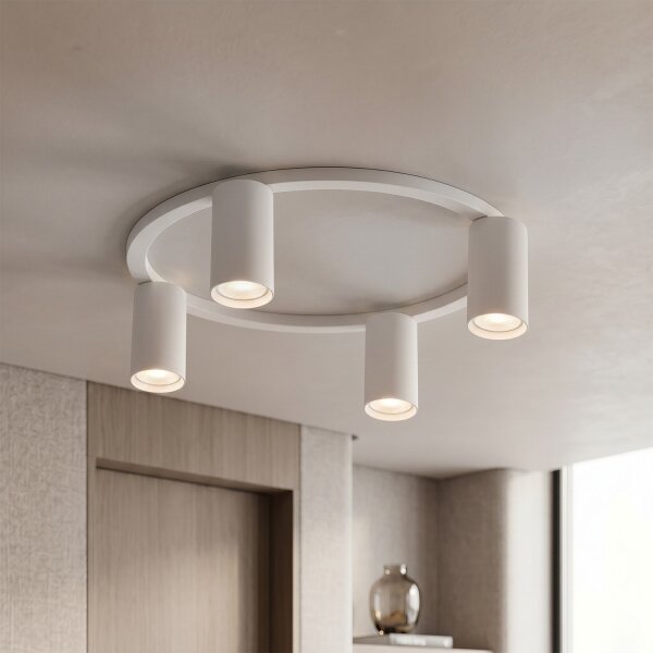 Brilagi - LED RGBW stmievateľné stropné svietidlo SELE 4xGU10/6,5W/230V biele
