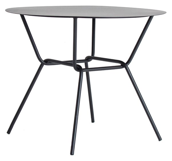 MUZZA Konferenčný stolík erina 60 x 60 cm čierny