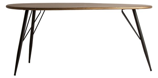 MUZZA Konferenčný stolík keren 110 x 59 cm medený