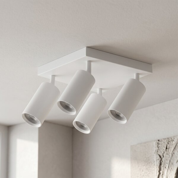 Brilagi - Bodové svietidlo SELE SQUARE 4xGU10/30W/230V biela