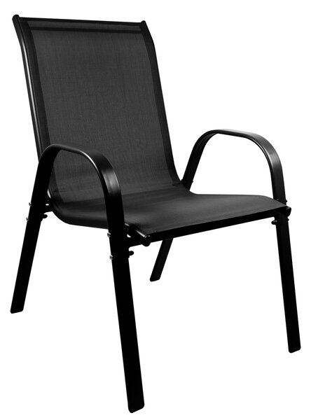 Aga Záhradná stolička MR4400 Čierna