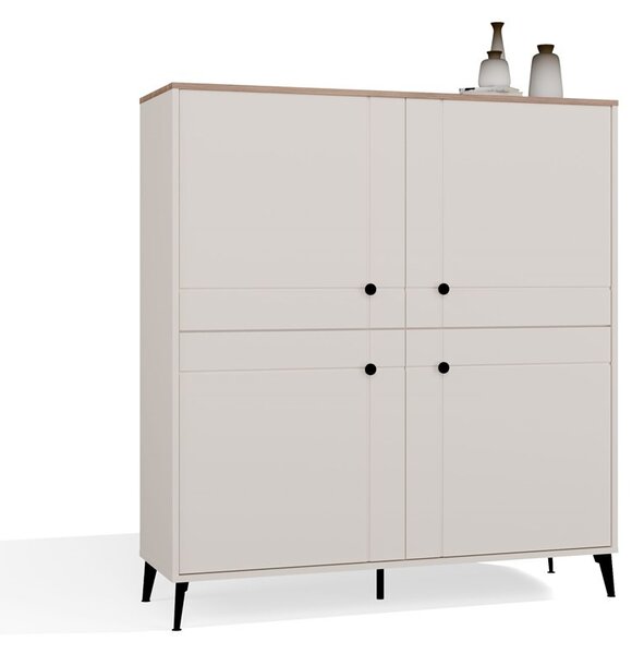 TP Living Komoda Point 123 cm dub Castello/kašmírová