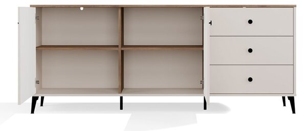 TP Living Komoda Point 183 cm dub Castello/kašmírová