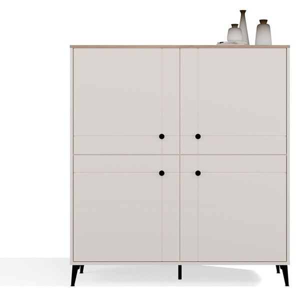 TP Living Komoda Point 123 cm dub Castello/kašmírová