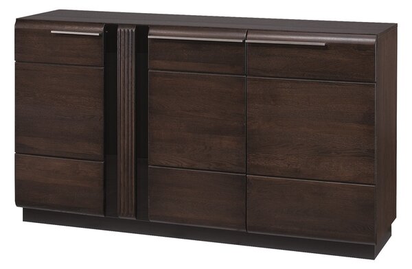 Szynaka Komoda Porti 45 160 cm z masívu dub čokoládový