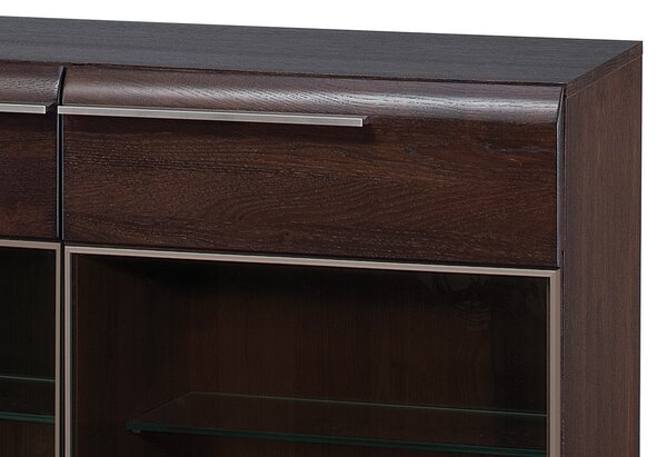 Szynaka Komoda Porti 48 180 cm z masívu dub čokoládový