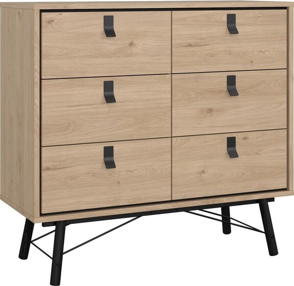 Tvilum Komoda Rainy 102 cm so zásuvkami orechovec Jacson