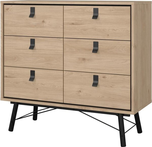 Tvilum Komoda Rainy 102 cm so zásuvkami orechovec Jacson