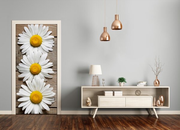 Fototapeta samolepiace Harmanček na strome 95x205 cm