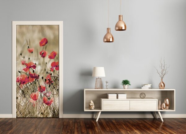 Fototapeta samolepiace Plolní kvety 85x205 cm