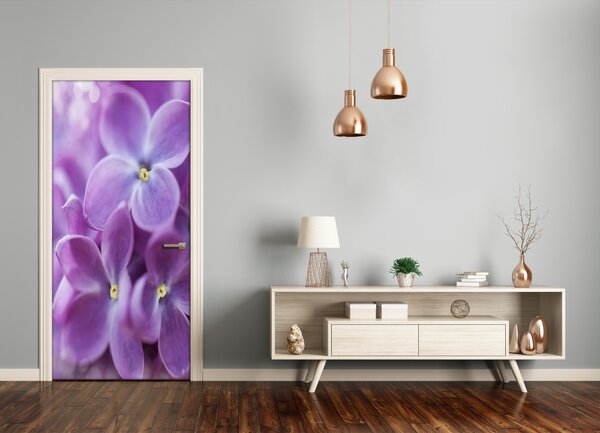 Fototapeta samolepiace kvety bazy 85x205 cm