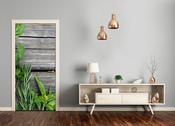 Fototapeta samolepiace Bylinky na strome 85x205 cm