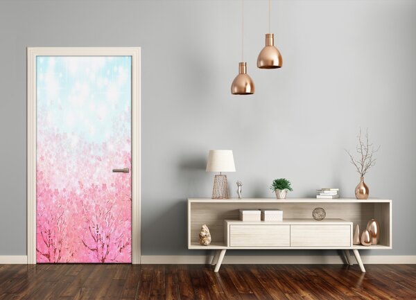 Fototapeta samolepiace kvety višne 75x205 cm