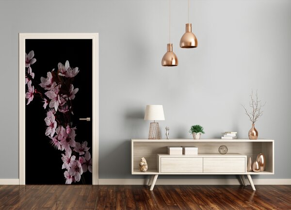 Fototapeta samolepiace kvety višne 75x205 cm