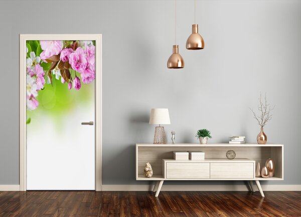 Fototapeta samolepiace jarné kvety 85x205 cm