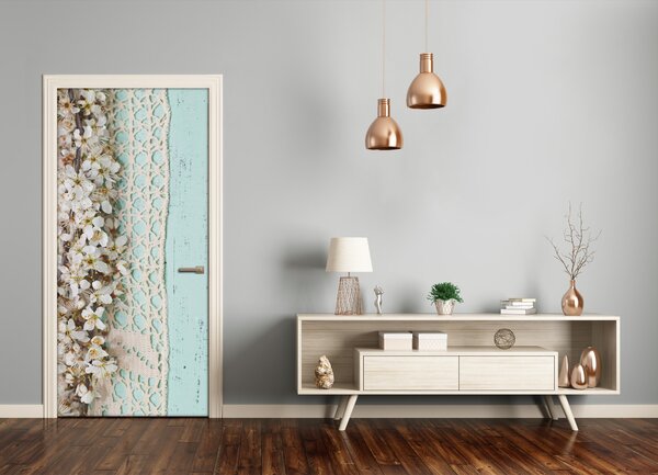 Fototapeta samolepiace kvety višne 75x205 cm