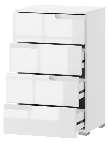 Szynaka Komoda Selene 2 50 cm biela mat/lesk