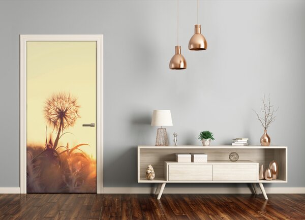 Fototapeta samolepiace púpava 85x205 cm