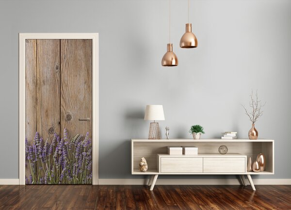 Fototapeta samolepiace Levanduľa na strome 85x205 cm