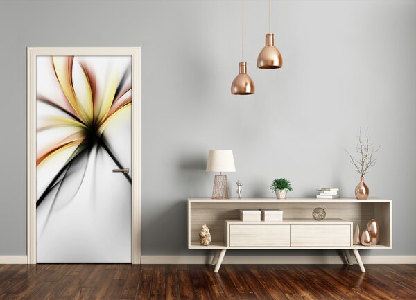 Fototapeta samolepiace abstraktné kvetina 95x205 cm