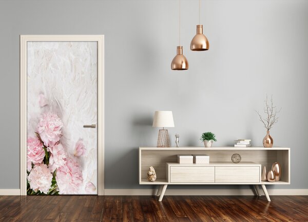 Fototapeta samolepiace pivonky mramor 75x205 cm