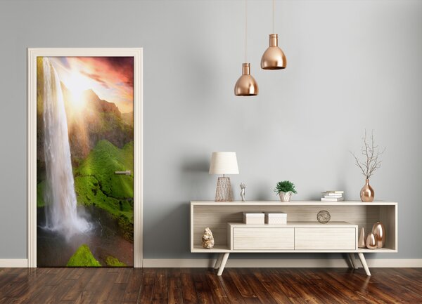 Fototapeta na dvere vodopád 85x205 cm