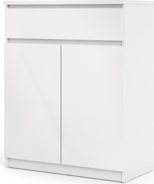 Tvilum Komoda Simplicitous 234 80 cm biela lesklá
