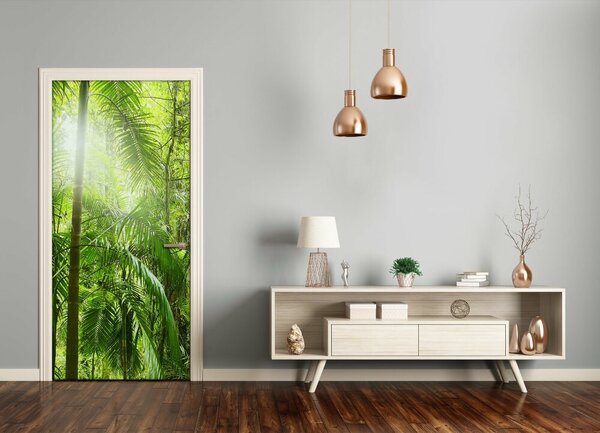 Fototapeta na dvere dažďový les 75x205 cm