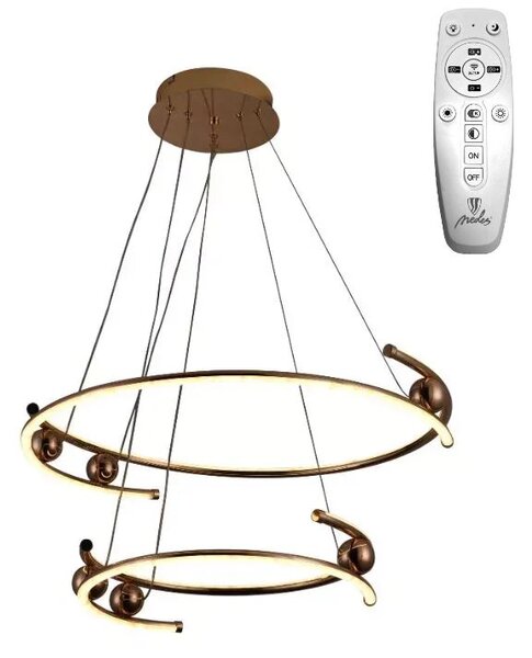 LED svietidlo + diaľkový ovládač 80W (J4346/GCH)