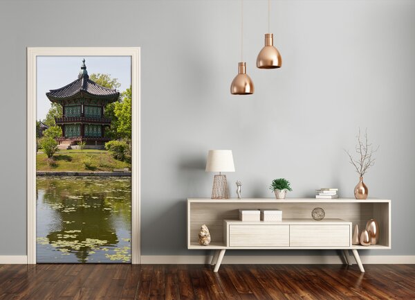 Fototapeta na dvere japonský park 95x205 cm
