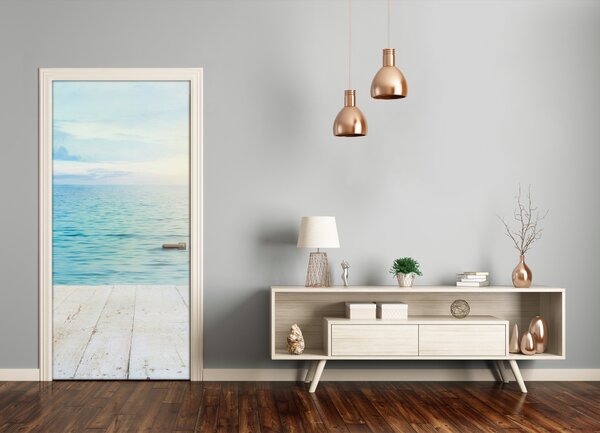 Fototapeta na dvere tropická pláž 85x205 cm