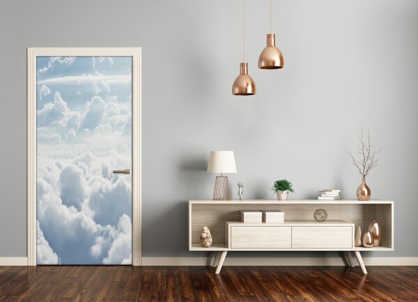 Fototapeta na dvere let nad oblaky 85x205 cm
