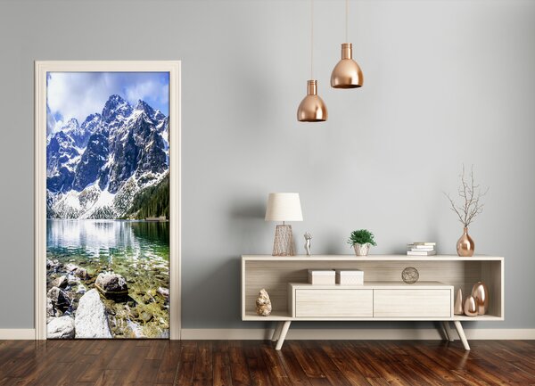Fototapeta na dvere Morské oko Tatry 75x205 cm