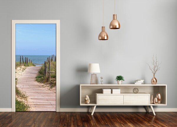 Fototapeta na dvere Chodník na pláž 75x205 cm