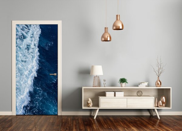 Fototapeta na dvere vlny 75x205 cm