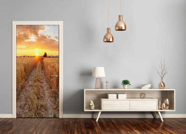 Fototapeta na dvere obilia pole 75x205 cm