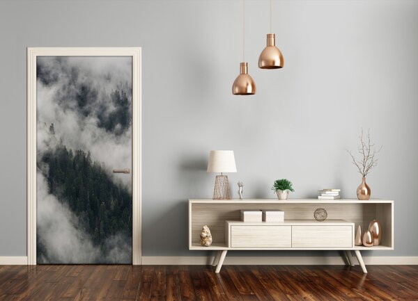 Fototapeta na dvere mrak nad lesom 75x205 cm