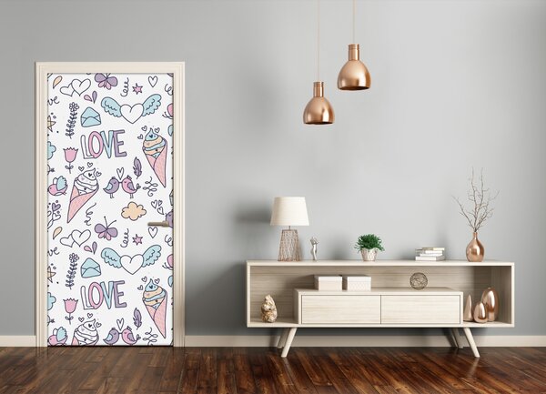 Fototapeta na dvere samolepiace romantický večer 85x205 cm