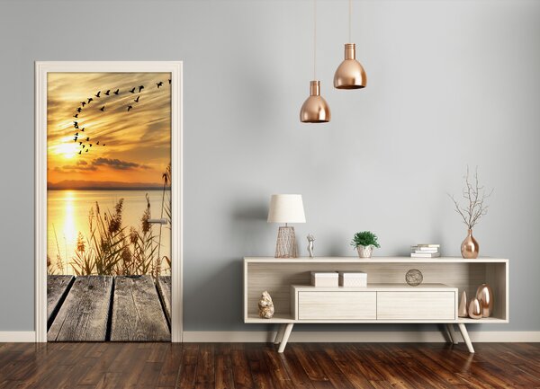 Fototapeta na dvere samolepiace západ slnka 95x205 cm