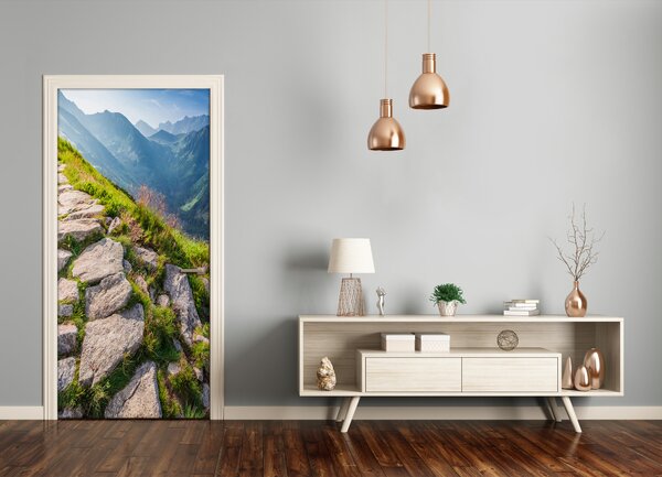 Fototapeta na dvere samolepiace horská chodník 85x205 cm