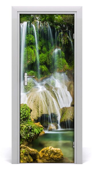 Fototapeta na dvere samolepiace vodopád džungle 85x205 cm