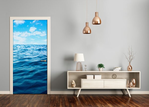 Fototapeta na dvere samolepiace morská voda 95x205 cm