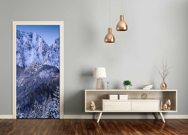 Fototapeta na dvere samolepiace tatry 85x205 cm