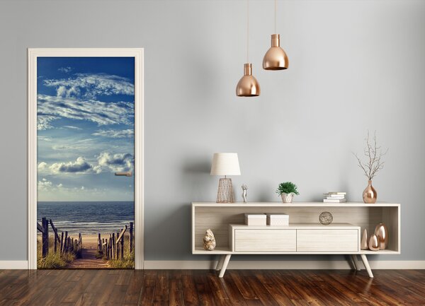 Fototapeta na dvere samolepiace chodník na pláž 85x205 cm