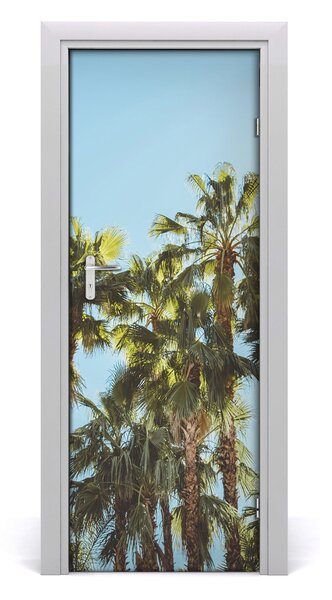 Fototapeta na dvere samolepiace príroda palmy 95x205 cm
