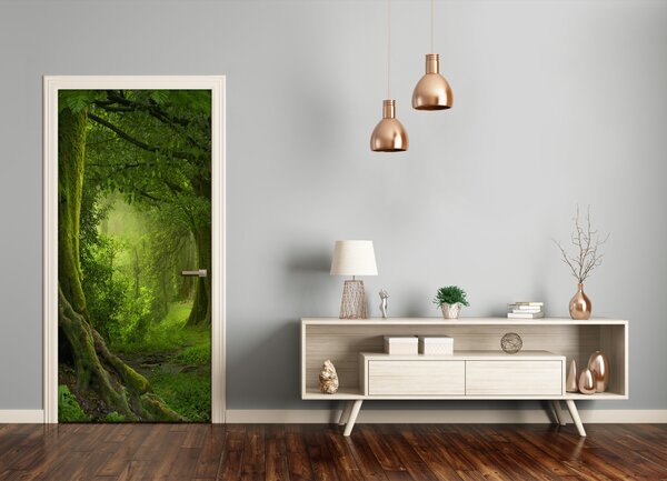 Fototapeta na dvere samolepiace tripická džungle 85x205 cm