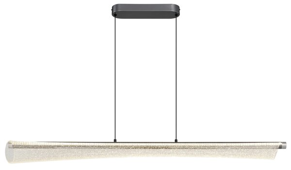 ZÁVESNÉ LED SVIETIDLO, 121/13,5/120 cm Globo - Online Only bytové doplnky, Online Only