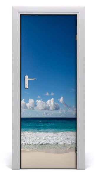 Fototapeta na dvere samolepiace tropická pláž 75x205 cm