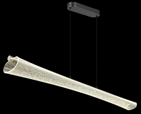 ZÁVESNÉ LED SVIETIDLO, 121/13,5/120 cm Globo - Online Only bytové doplnky, Online Only